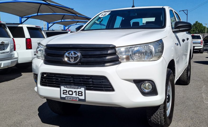 TOYOTA HILUX 4X4 DIESEL 2018