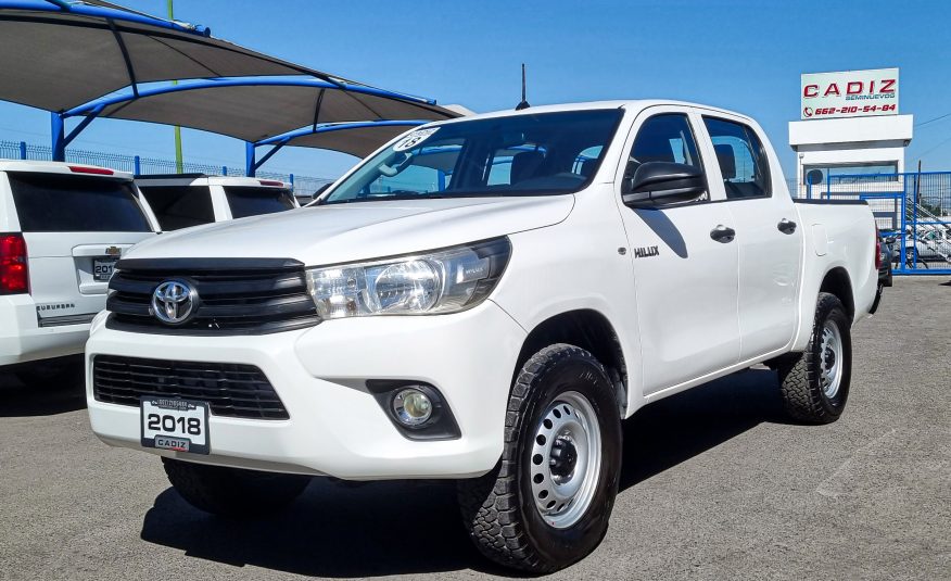 TOYOTA HILUX 4X4 DIESEL 2018