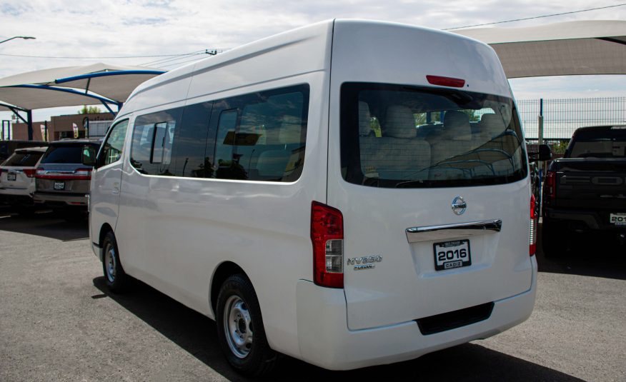 NISSAN NV350 URVAN 15 PASAJEROS DIESEL 2016