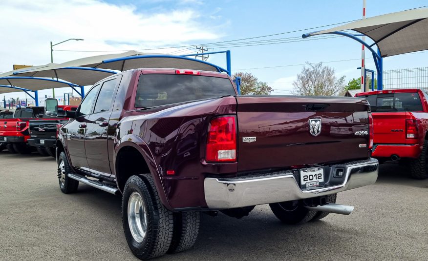 DODGE RAM 3500 LARAMIE 4X4 DOBLE CABINA 2012