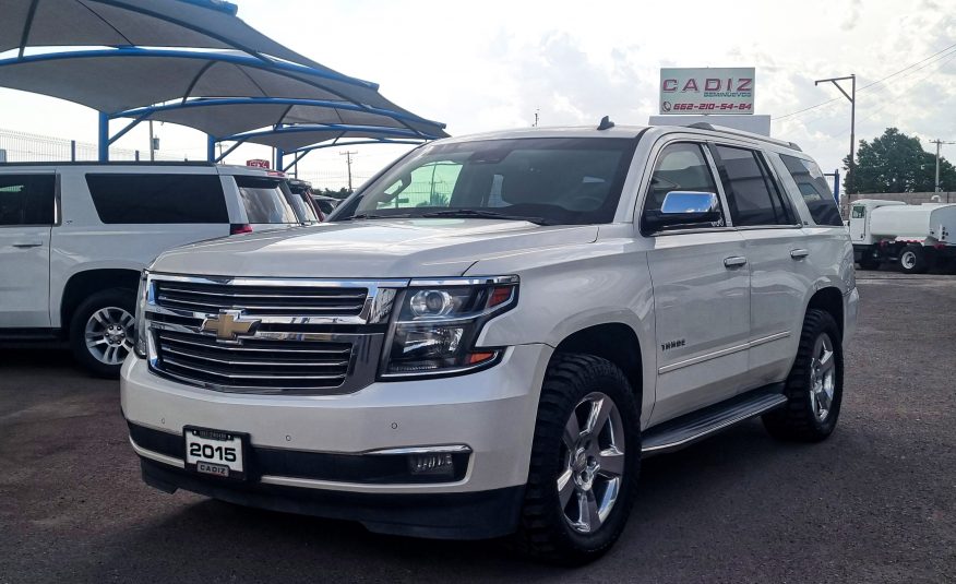 CHEVROLET TAHOE LTZ 2015 BLINDAJE NIVEL 5 PLUS #